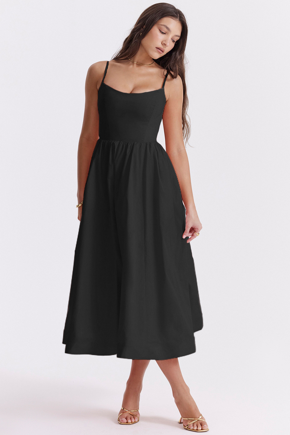 Estela - Elegante vestido midi