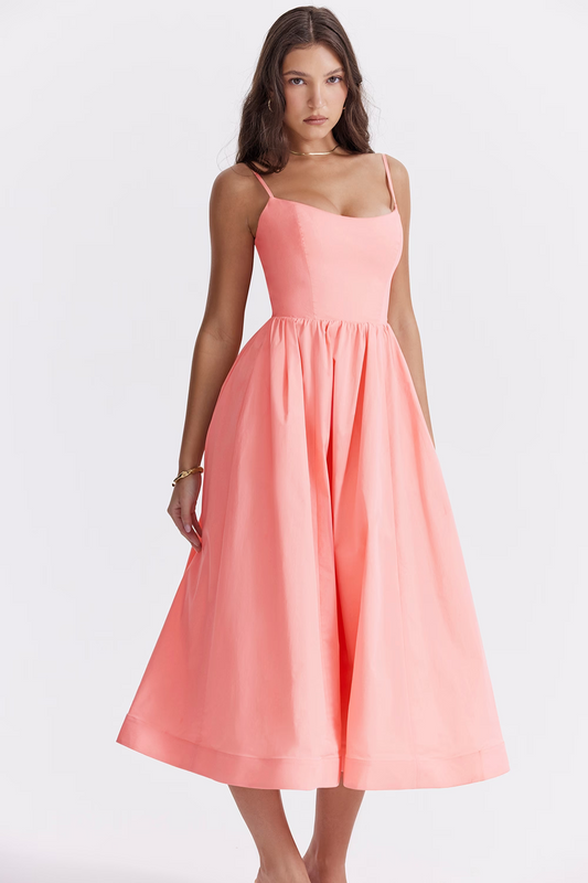 Estela - Elegante vestido midi