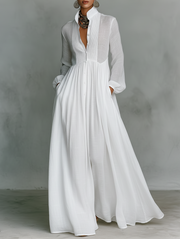 Alexia - Vestido largo minimalista