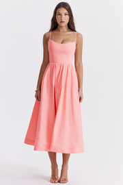 Estela - Elegante vestido midi