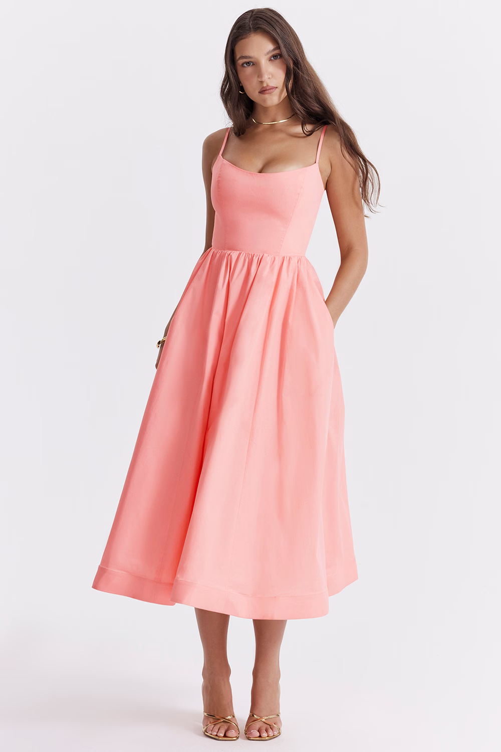 Estela - Elegante vestido midi