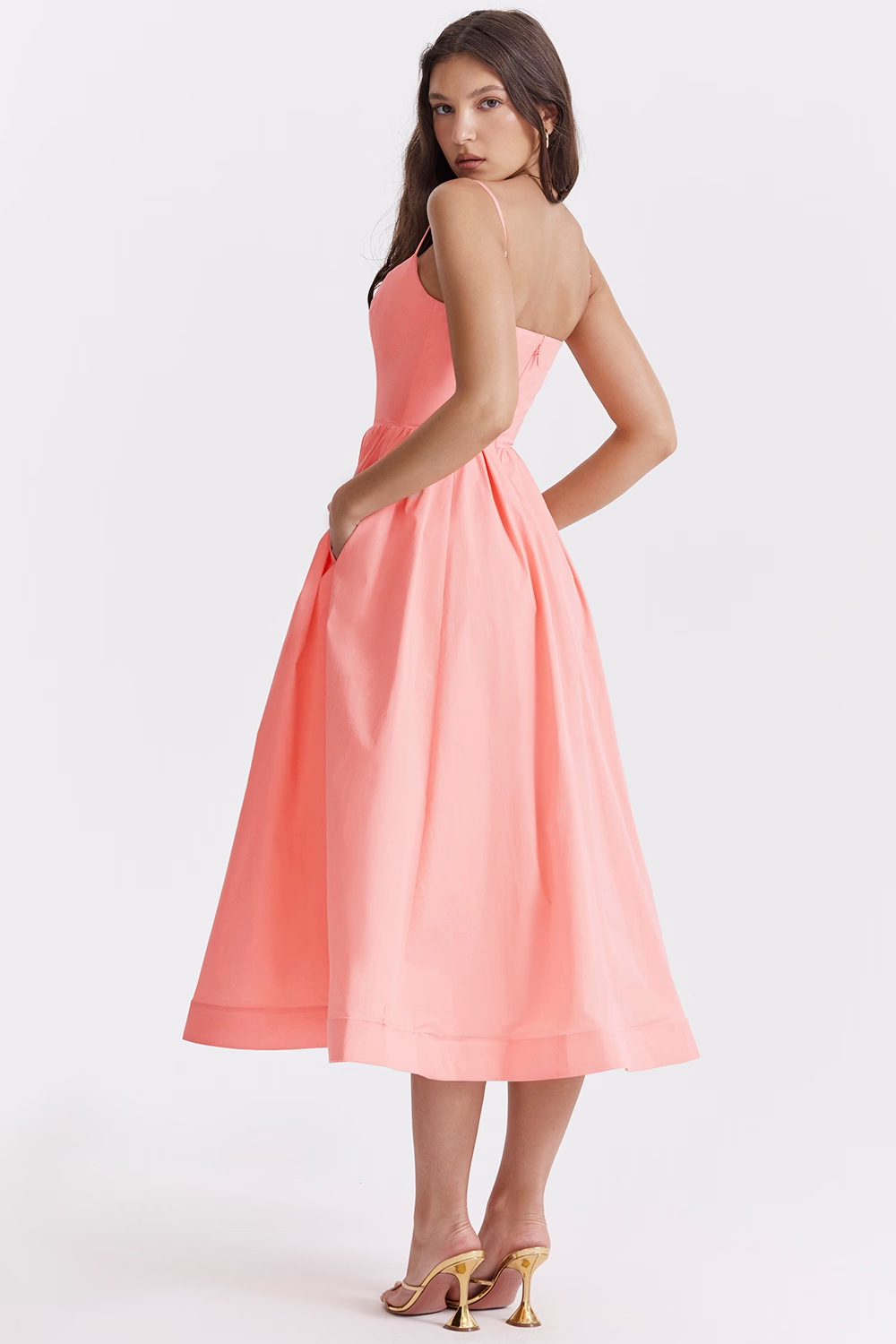Estela - Elegante vestido midi