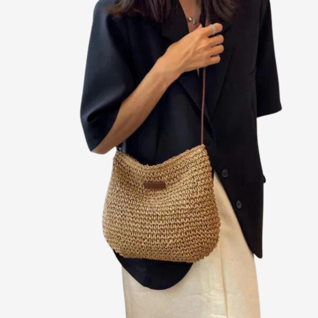 Bolso bandolera trenzado