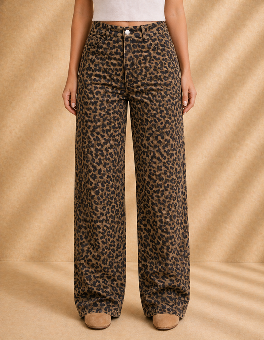 Vaqueros de leopardo