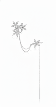 Pendientes de flores elegantes