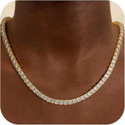 Collar de tenis | Dorado