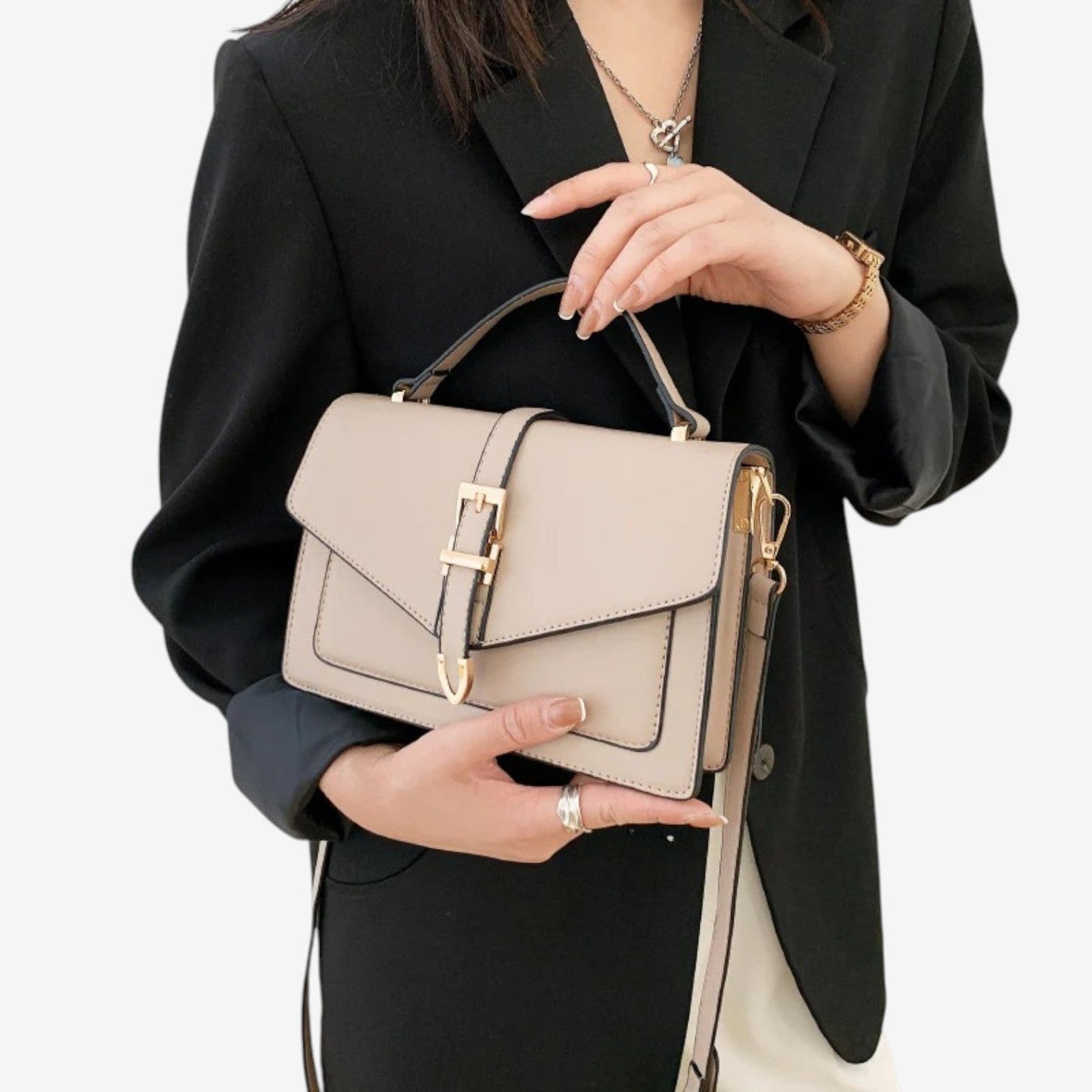 Bolso con cinturón