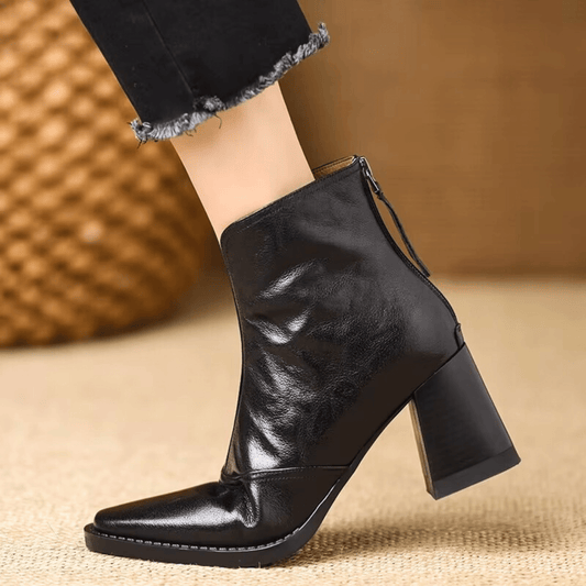 Luna | Botas de Lujo con Tacón Medio